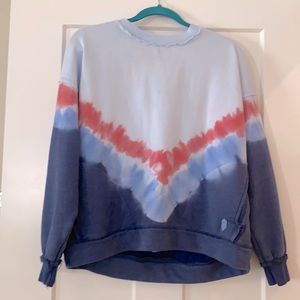 New Free People Movement Metti tie-dyed sweatshirt
